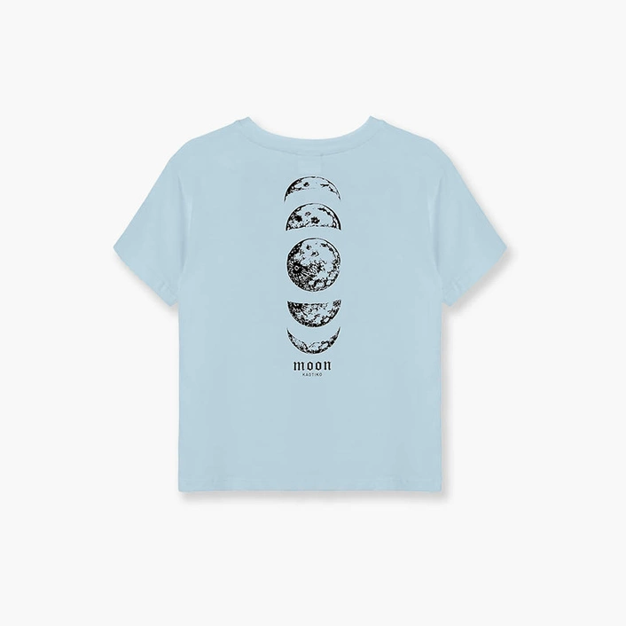Kaotiko Baby Blue Moon T-shirt