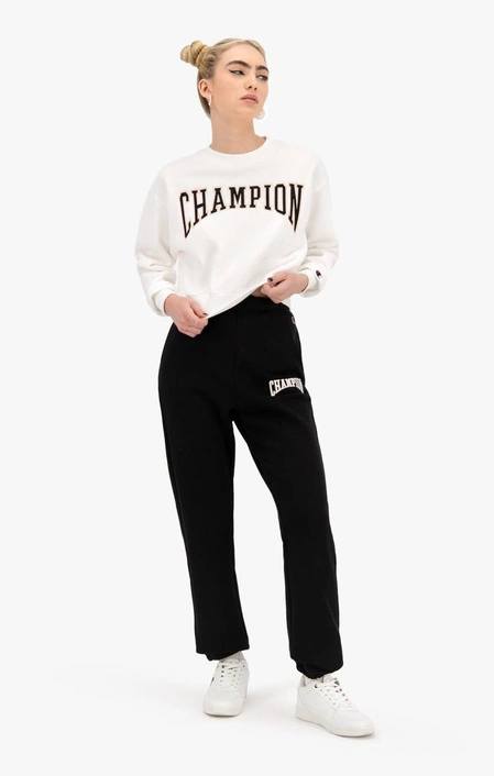 Champion COLLEGIATE LOGO BLEND CROPPED SWEATSHIRT