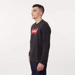 Levi's STANDARD GRAPHIC FLEECE JET BLACK