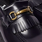 Dr. Martens Adrian Snaffle Smooth Leather Tassel Loafers 32102001