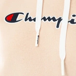 Champion WMNS ORGANIC COTTON BLEND SCRIPT LOGO HOODIE LIGHT PINK