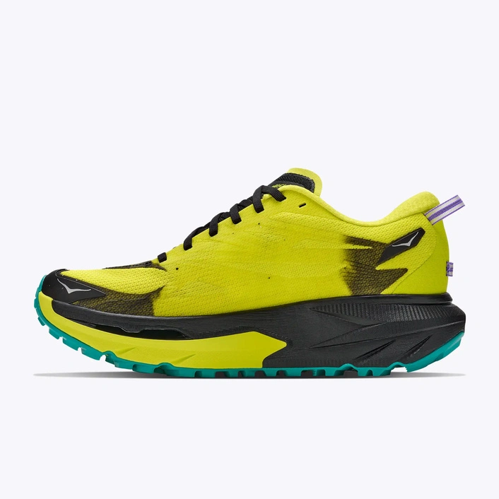 HOKA Mafate 5 męskie buty do biegania w terenie Black/Hoka Citrus