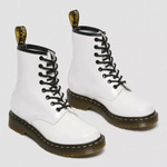Dr. Martens glany 1460 Patent Lamper lakierowane białe damskie 11821104
