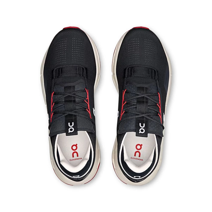 On CLOUDNOVA 2 Black-Red 3ME30213185