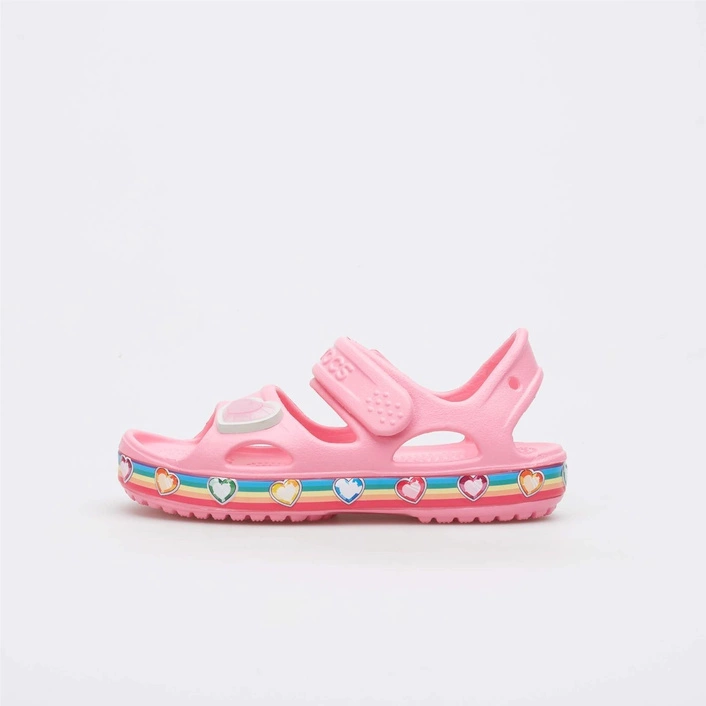 Crocs FUN LAB RAINBOW SANDAL KIDS PINK