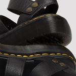 Dr. Martens sandały na platformie Gryphon Quad czarne damskie 25720001