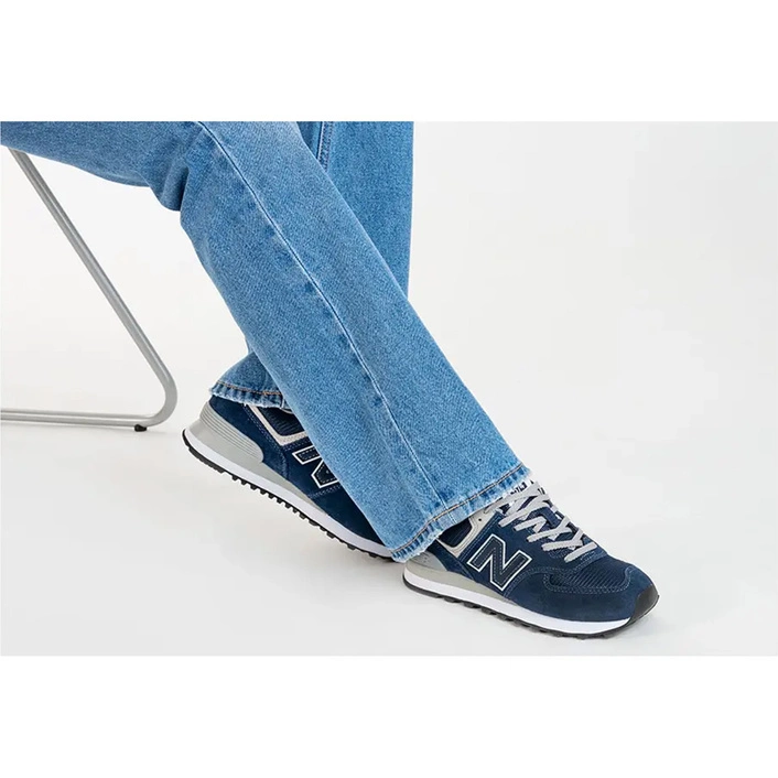 New Balance Buty Sneakersy Damskie 574 WL574EN Granatowe