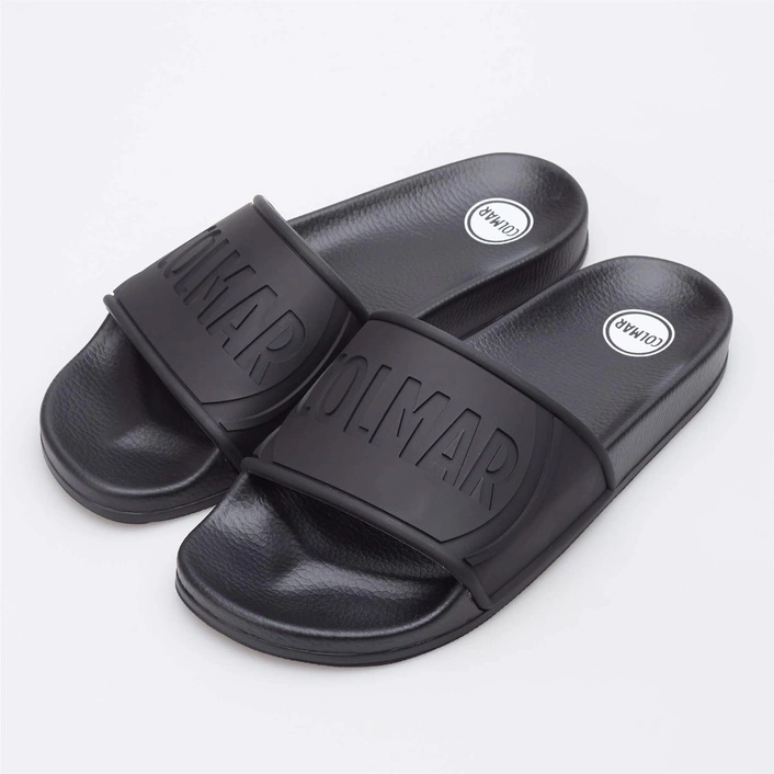 Colmar KLAPKI MĘSKIE SLIPPER LOGO BLACK