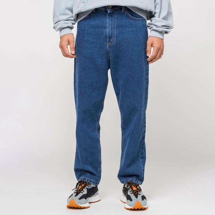 Kaotiko Regular Denim Cropped Jeans