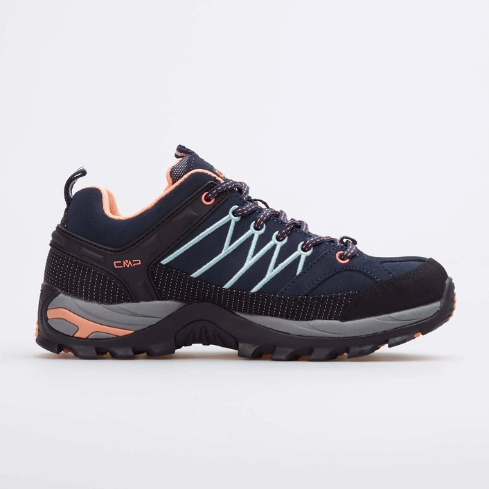 CMP RIGEL LOW WMN TREKKING SHOES WP B.BLUE/GIADA/PEACH