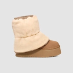 UGG W CLASSIC MINI DIPPER PUFFER AMPHORA/CHESTNUT