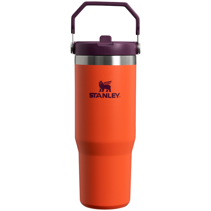 Stanley Kubek The IceFlow Flip Straw Tumbler 0,89L - Tigerlily Plum