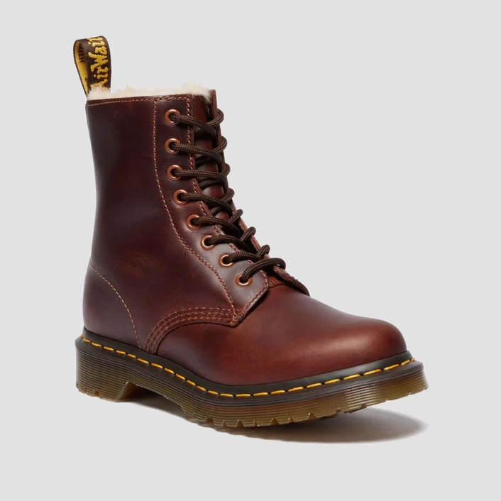 Dr. Martens glany ocieplane 1460 Serena Orleans karmelowe damskie 23912243