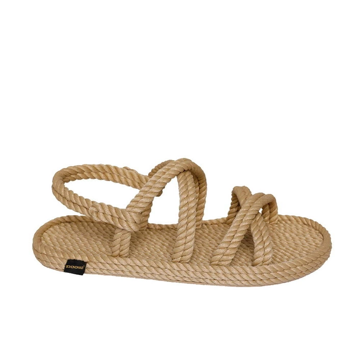 Bohonomad Tahiti Rope Sandal - Beige