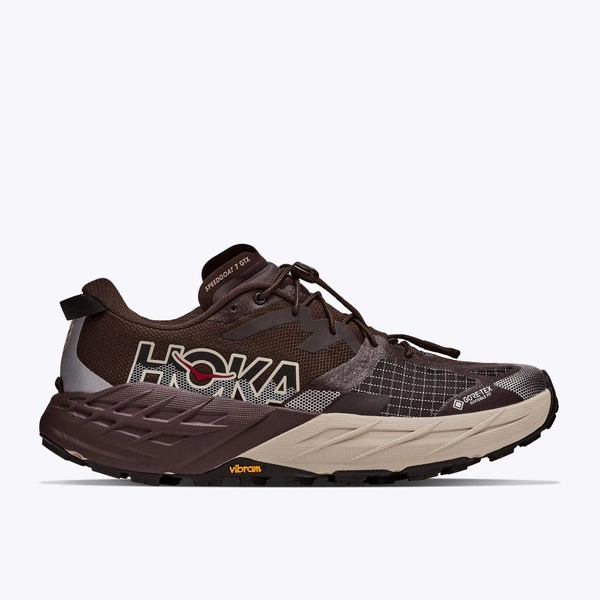 HOKA Speedgoat 7 GORE-TEX męskie buty do biegania w terenie Spiced Chocolate/River Rock Grey