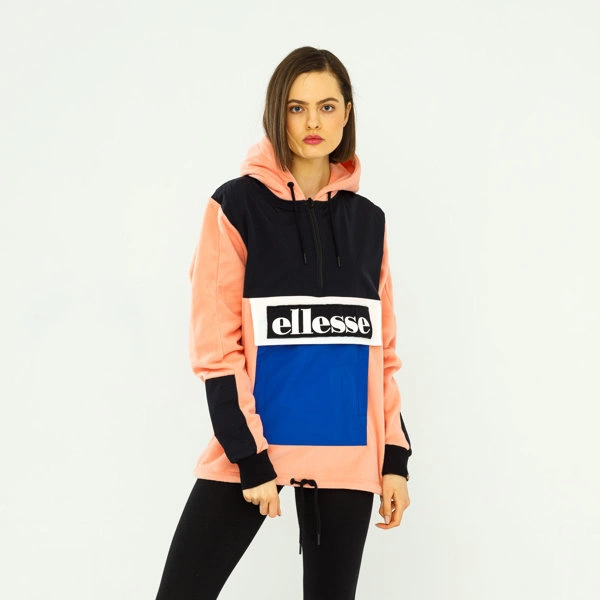 Ellesse Women's Resistant OH Hoody Coral