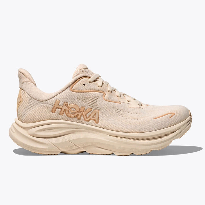 HOKA Clifton 10 W Damskie Buty Do Biegania Beżowe 1162031-VCH