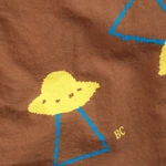 BOBO CHOSES Dziecięca Kurtka Dwustronna Pixel Abduction