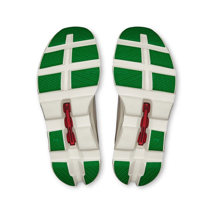 On CLOUDMONSTER Silver-Ivory 61.97655