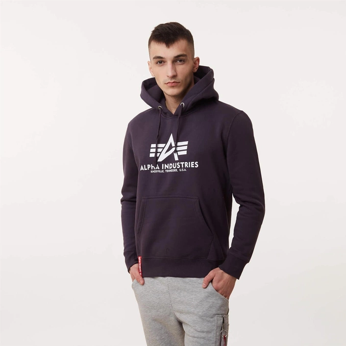 Alpha Industries BASIC HOODY IRON GREY