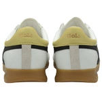 Gola Women's Torpedo Leather Trainer CLB622WB White/Black/Lemon