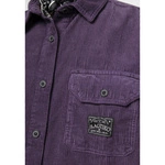 Kaotiko Lilac Corduroy Shirt