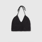 Kaotiko Top Wiązany Menorca Strappy Crochet