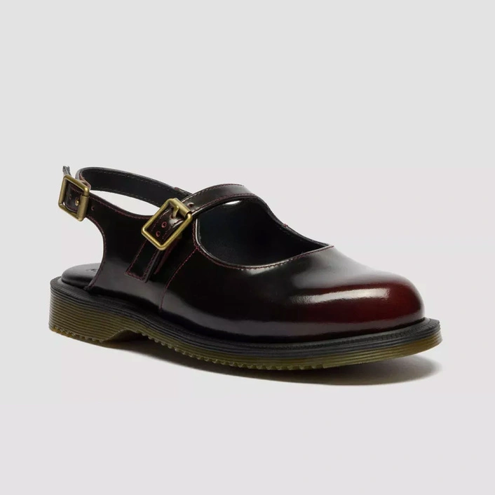 Dr. Martens półbuty Mary Jane Madaline Arcadia wiśniowe damskie 42133600