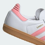 Adidas SAMBA OG J JP5480 Cloud White / Semi Pink Spark / Gum