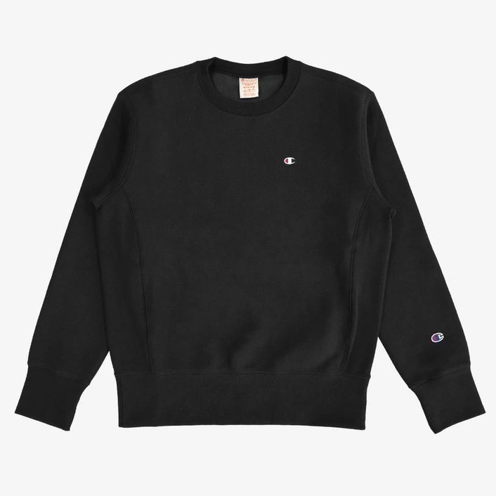 Champion Reverse Weave Crewneck Sweatshirt BLACK