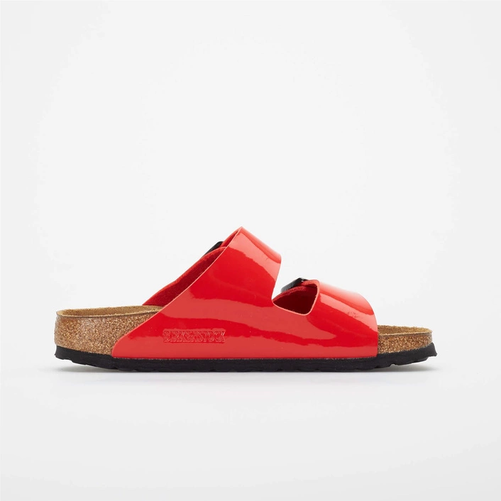 Birkenstock Sandały Damskie Arizona BF Patent Cherry 1019426