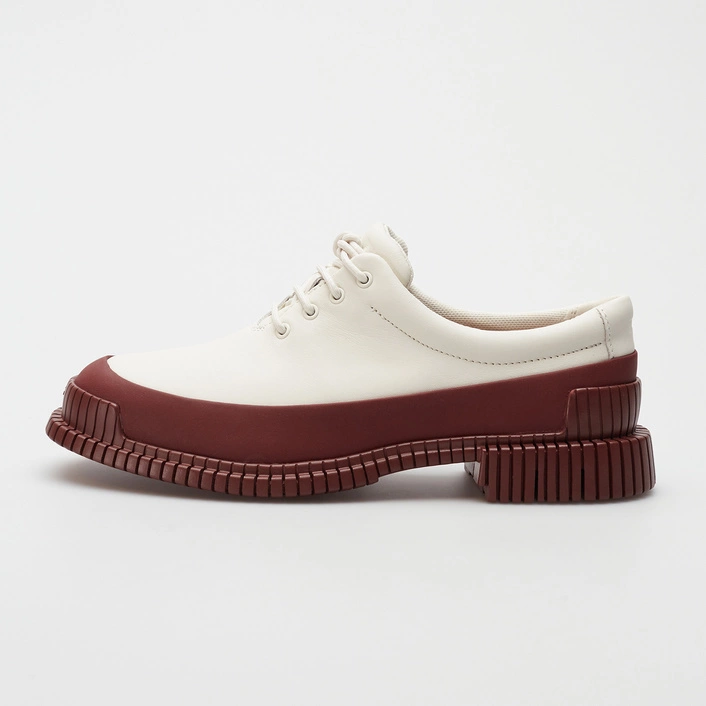 Camper WMNS PIX White/Burgundy