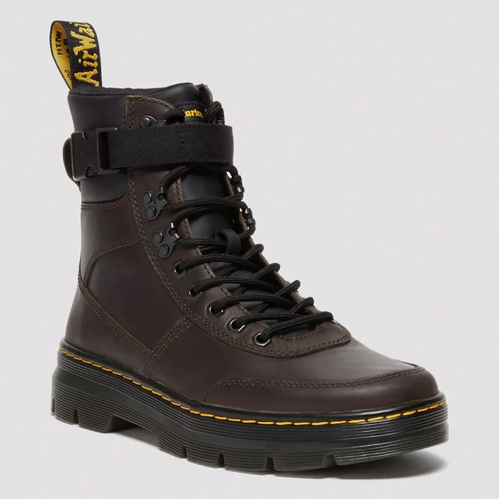 Dr. Martens Combs Tech Crazy Horse Leather Casual Boots 27804201