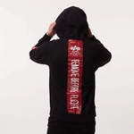 Alpha Industries RBF Latex Print Hoody BLACK