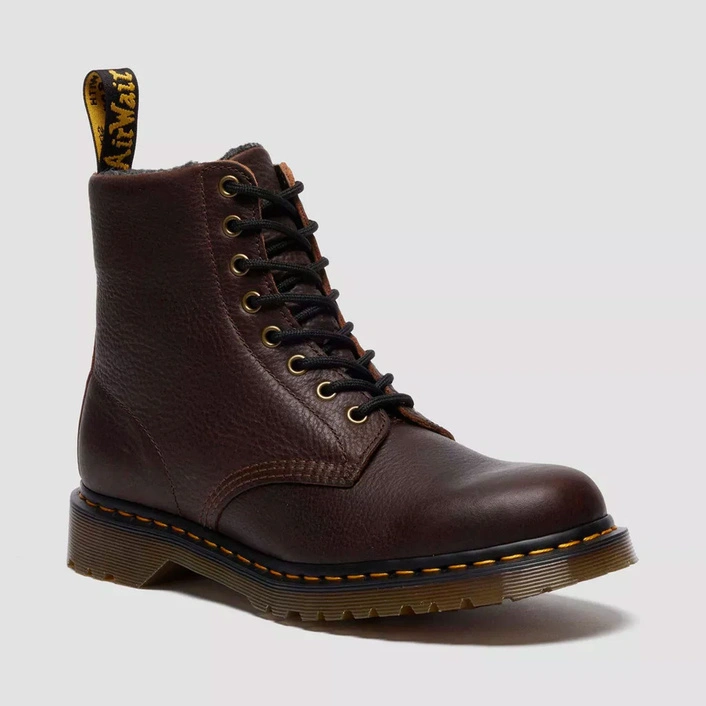 Dr. Martens glany ocieplane 1460 Grizzly ciemnobrązowe 31873201