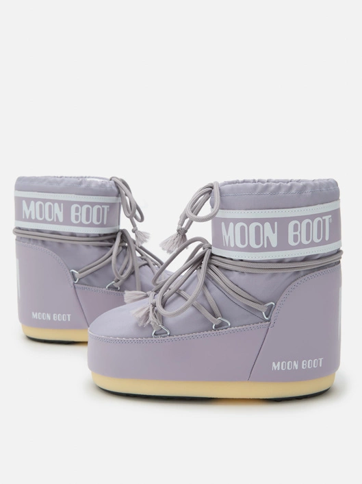 ŚNIEGOWCE MOON BOOT ICON LOW LILAC NYLON