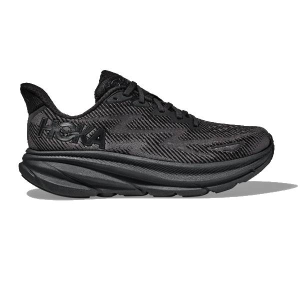 Hoka MEN'S CLIFTON 9 BLACK/BLACK