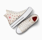 Converse Chuck Taylor All Star Lift Platform Embroidered Strawberries A14934C