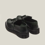 Dr. Martens loafersy z frędzlami Adrian Croc ciemnozielone 43188300