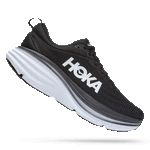 Hoka MEN'S BONDI 8 BLACK/WHITE