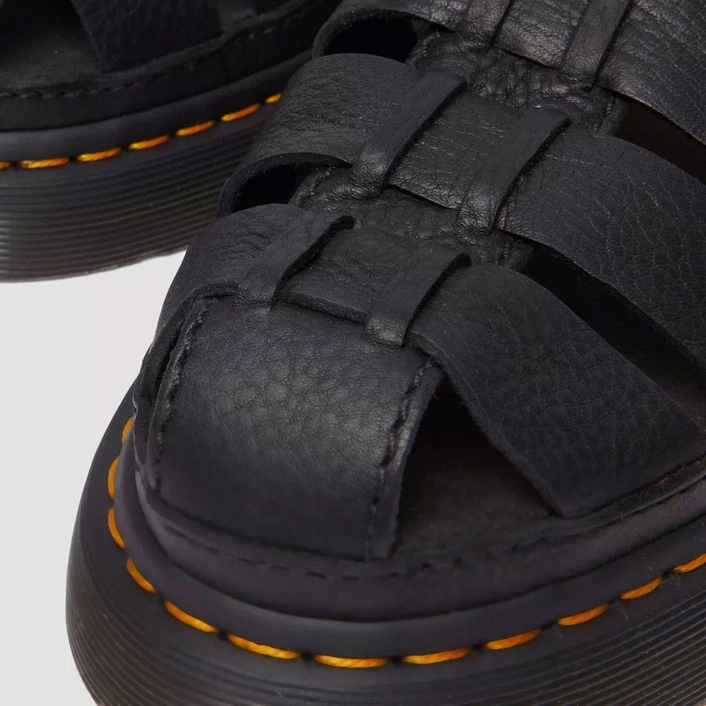 Dr. Martens sandały rybackie Wrenlie Grizzly czarne 31524001