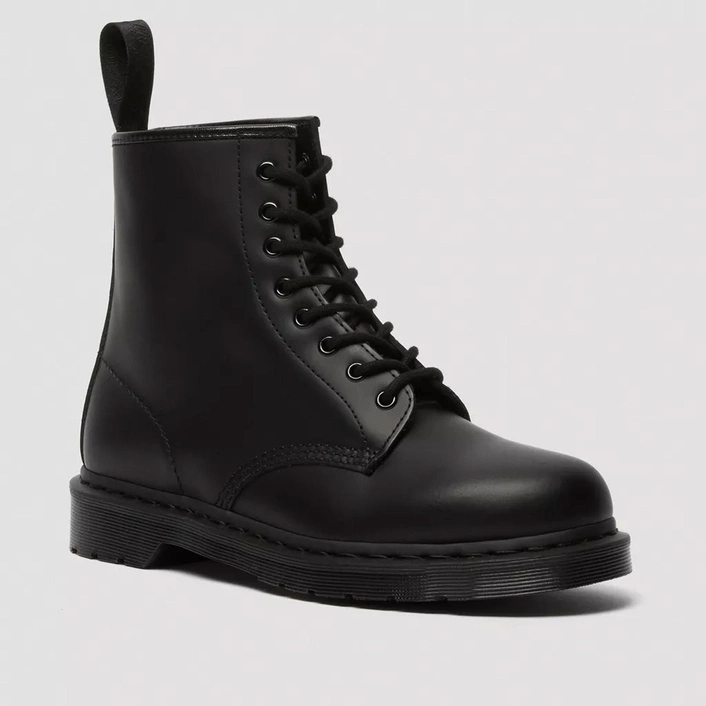 Dr. Martens 1460 Mono Milled Leather Lace Up Boots