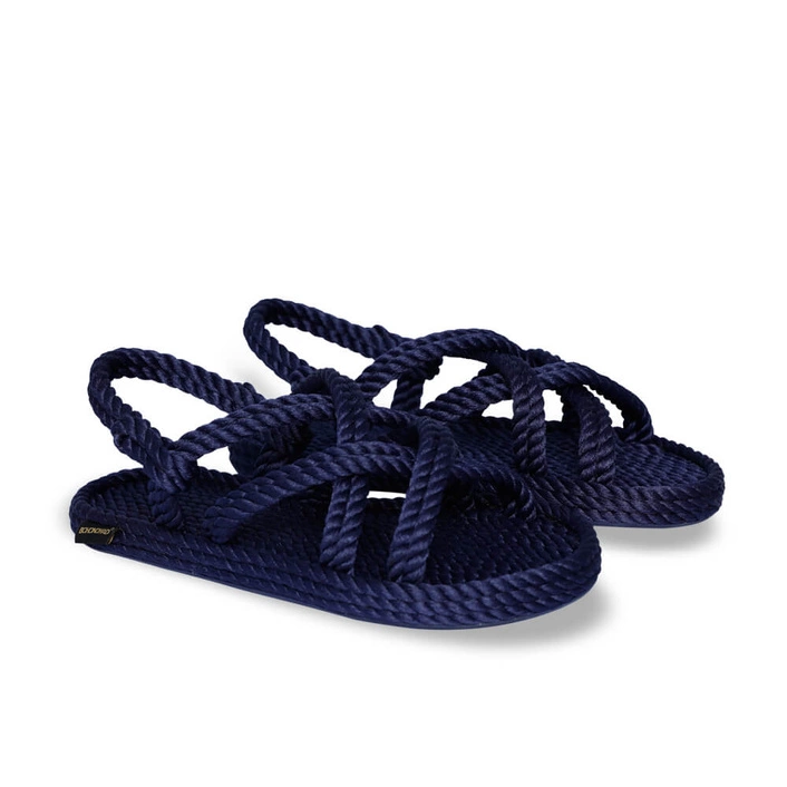 Bohonomad Bodrum Rope Sandal - Navy