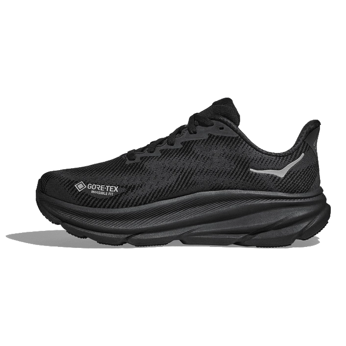 Hoka MEN'S CLIFTON 9 GORE-TEX BLACK/BLACK