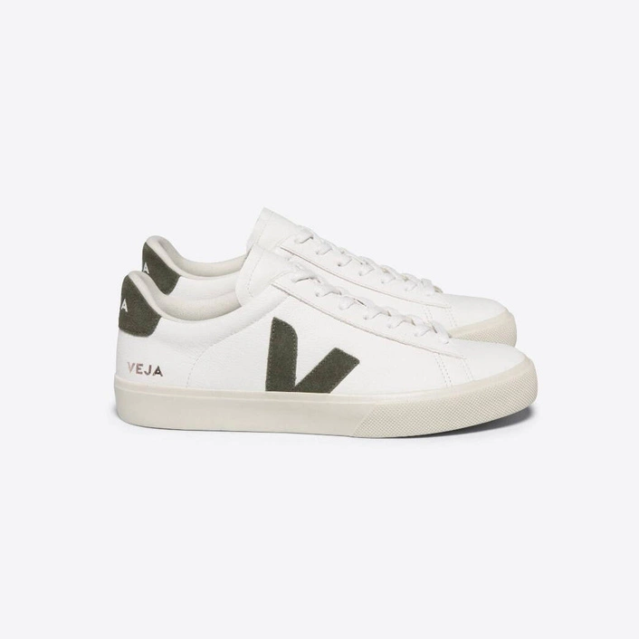 Veja CAMPO CHROMEFREE LEATHER WHITE KAKI