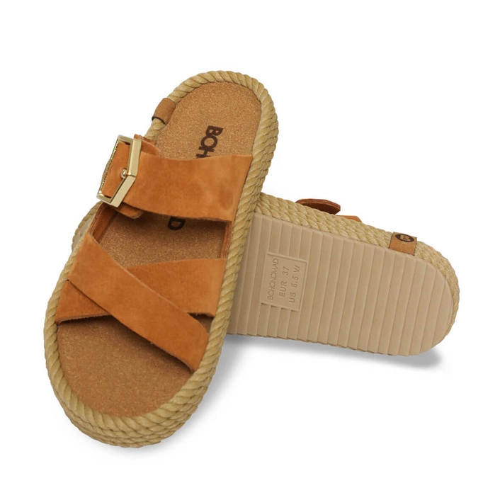 Bohonomad Sevilla Slipper - Rust