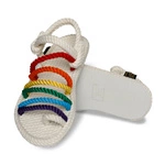 Bohonomad Havana Rope Sandal - White/Multi