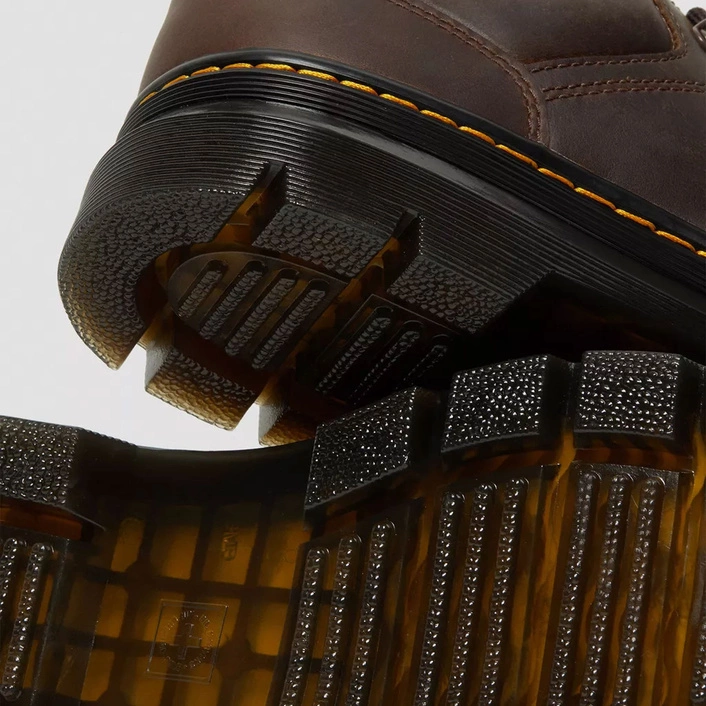 Dr. Martens Reeder Crazy Horse Leather Utility Shoes 27103207