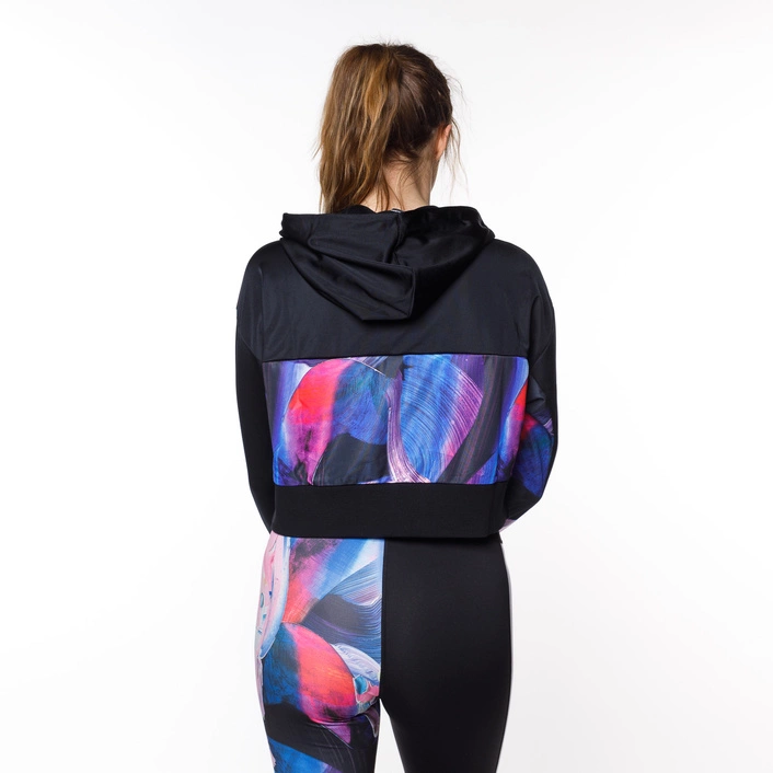 New Balance BLUZA DAMSKA ATHLETICS ERIN LOREE HALF-ZIP BLACK