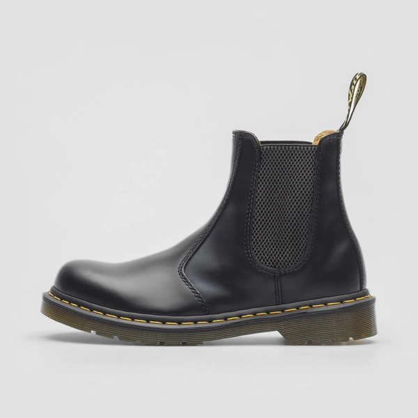 Dr. Martens sztyblety Chelsea 2976 Yellow Stitch Smooth czarne 22227001